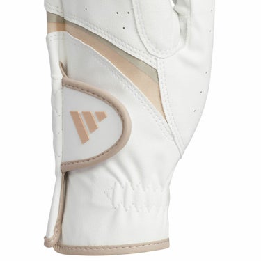 アディダス adidas　W ADIZERO ライト ＆ コンフォート レディース ゴルフグローブ KVH38 JE7157 ホワイト/ワンダータープ　2025年モデル 詳細3