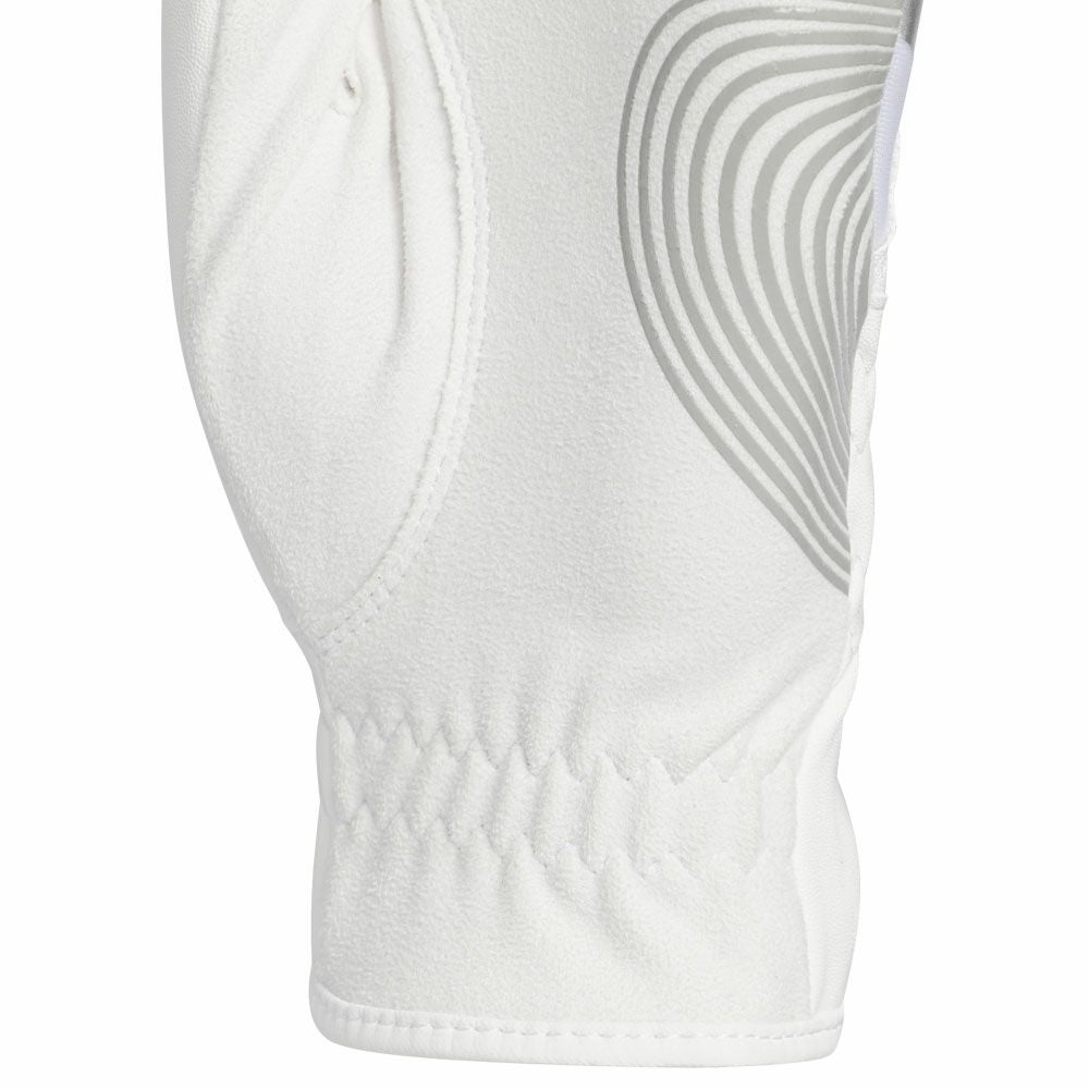 アディダス adidas　W ADIZERO ライト ＆ コンフォート レディース ゴルフグローブ KVH38 JE7156 ホワイト/グレーツー　2025年モデル 詳細3