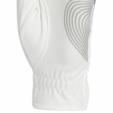 アディダス adidas　W ADIZERO ライト ＆ コンフォート レディース ゴルフグローブ KVH38 JE7156 ホワイト/グレーツー　2025年モデル 詳細3