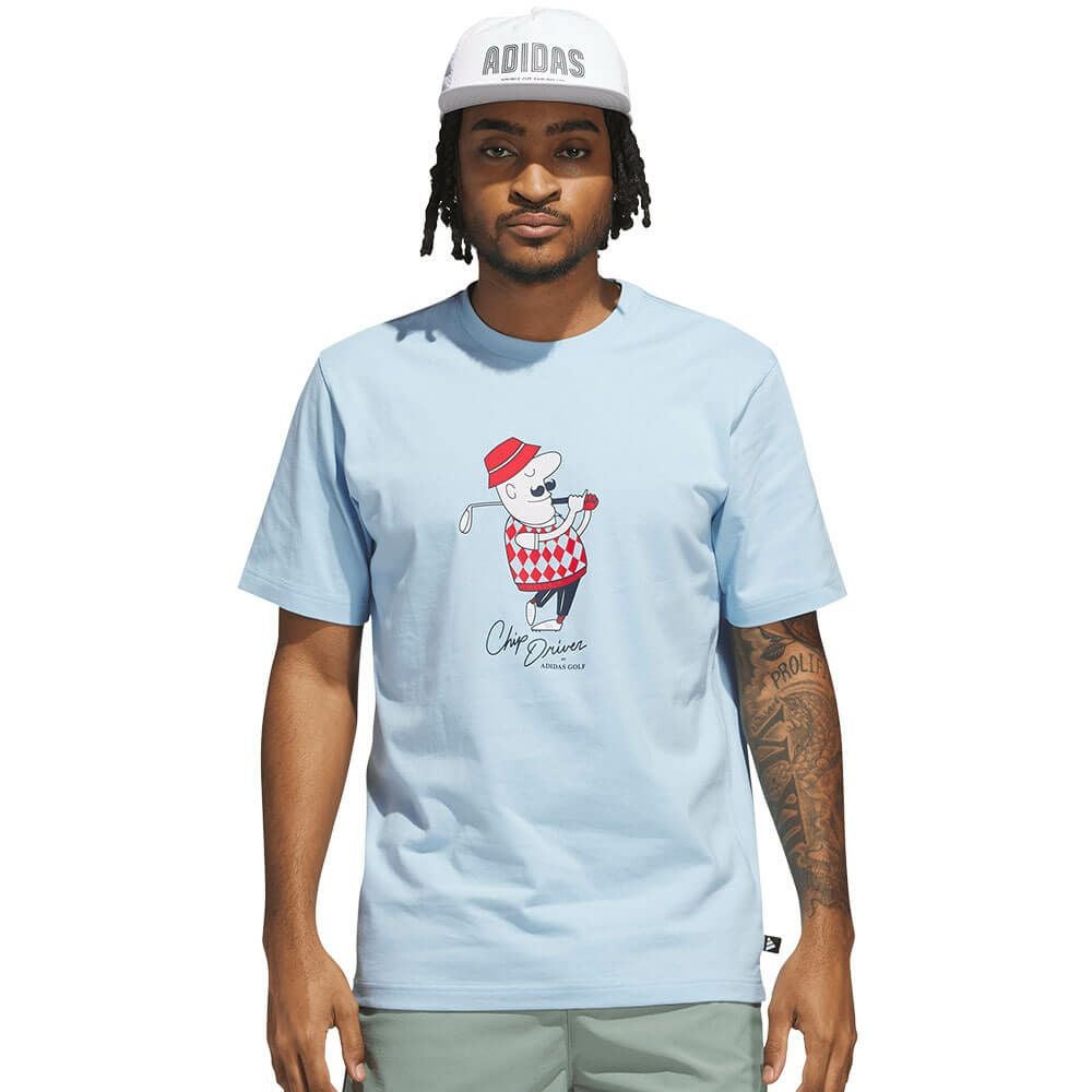 アディダス adidas　メンズ ビヨンド ザ コース CHIP クラシック Tシャツ KRN82　2025年モデル 詳細1