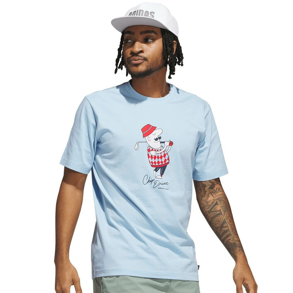 アディダス adidas　メンズ ビヨンド ザ コース CHIP クラシック Tシャツ KRN82　2025年モデル 詳細3