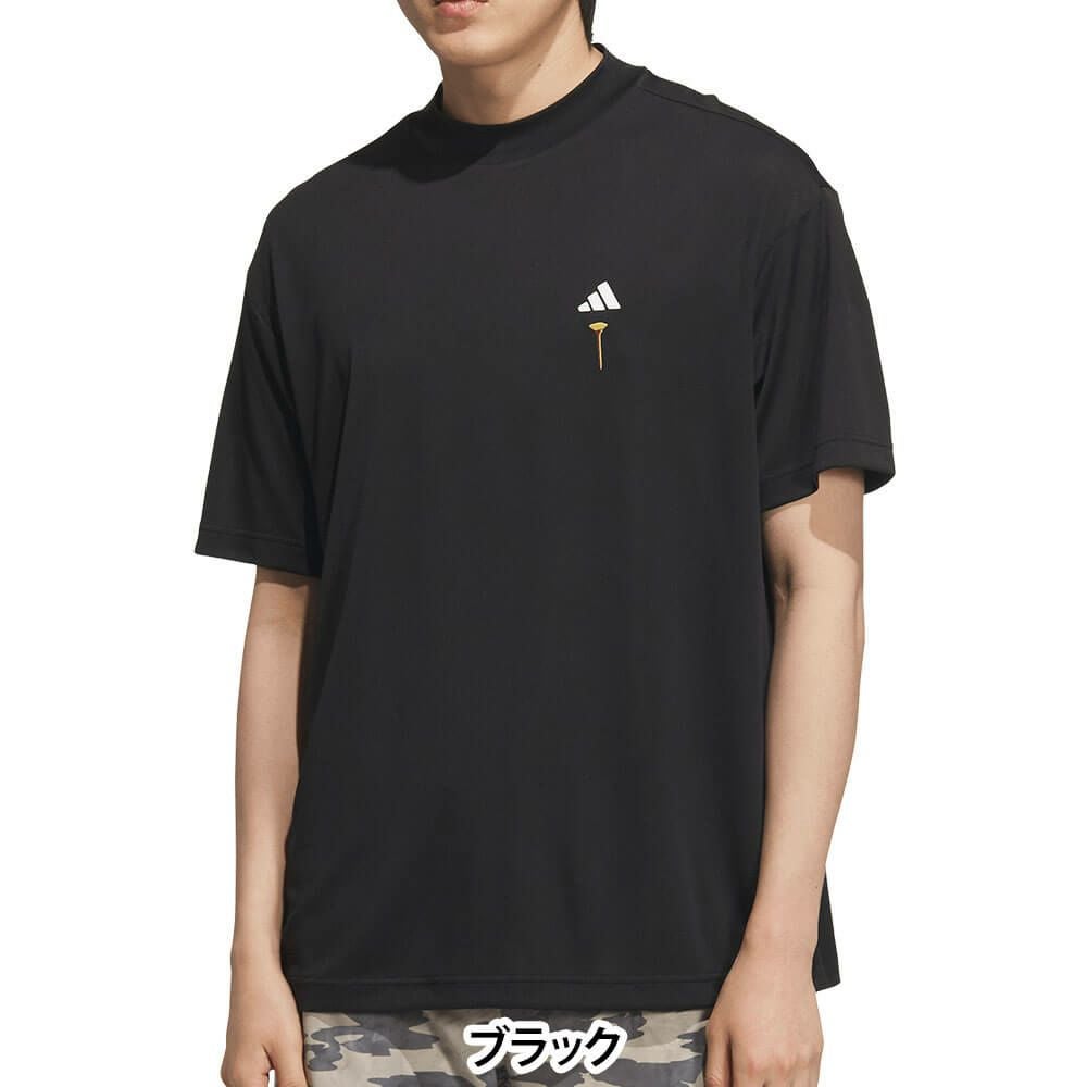 アディダス adidas　HEAT.RDY バックグラフィック モックネック Tシャツ KTI83　2025年モデル 詳細5