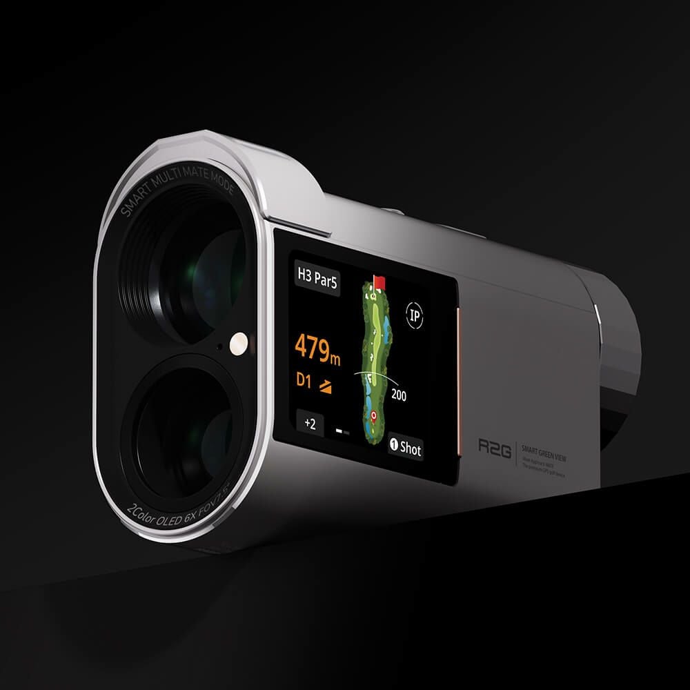 R2G MATE HYBRID アールツージー メイトハイブリッド　ゴルフ用レーザー距離計　スペースグレー スペースグレー 画像5