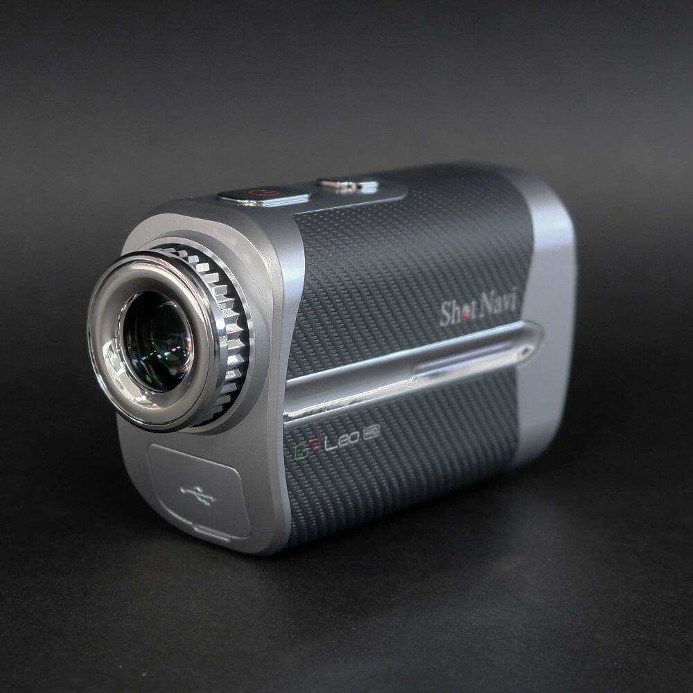 ショットナビ　レーザー距離計　Voice Laser GR Leo PRO ボイス レーザー グリーン＆レッド レオ プロ　カーボングレー カーボングレー 画像4