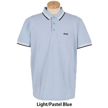 ボス BOSS　Paddy ポロシャツ コットンピケ ロゴアンダーカラー 半袖 ポロシャツ 50469055 画像4