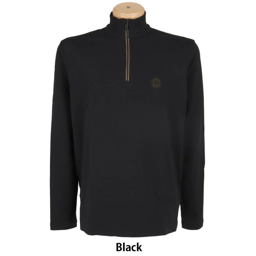 ボス BOSS　ハーフジップ 長袖 ポロシャツ 50533274