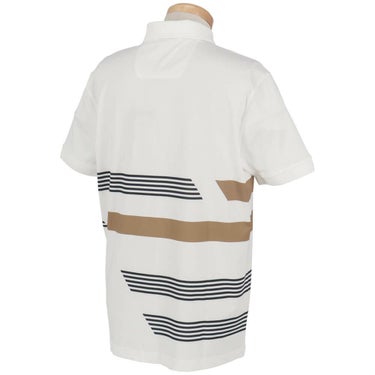 ボス BOSS　Paddy ストレッチジャージー ポロシャツ ストライププリント 半袖 ポロシャツ 50536785 画像3