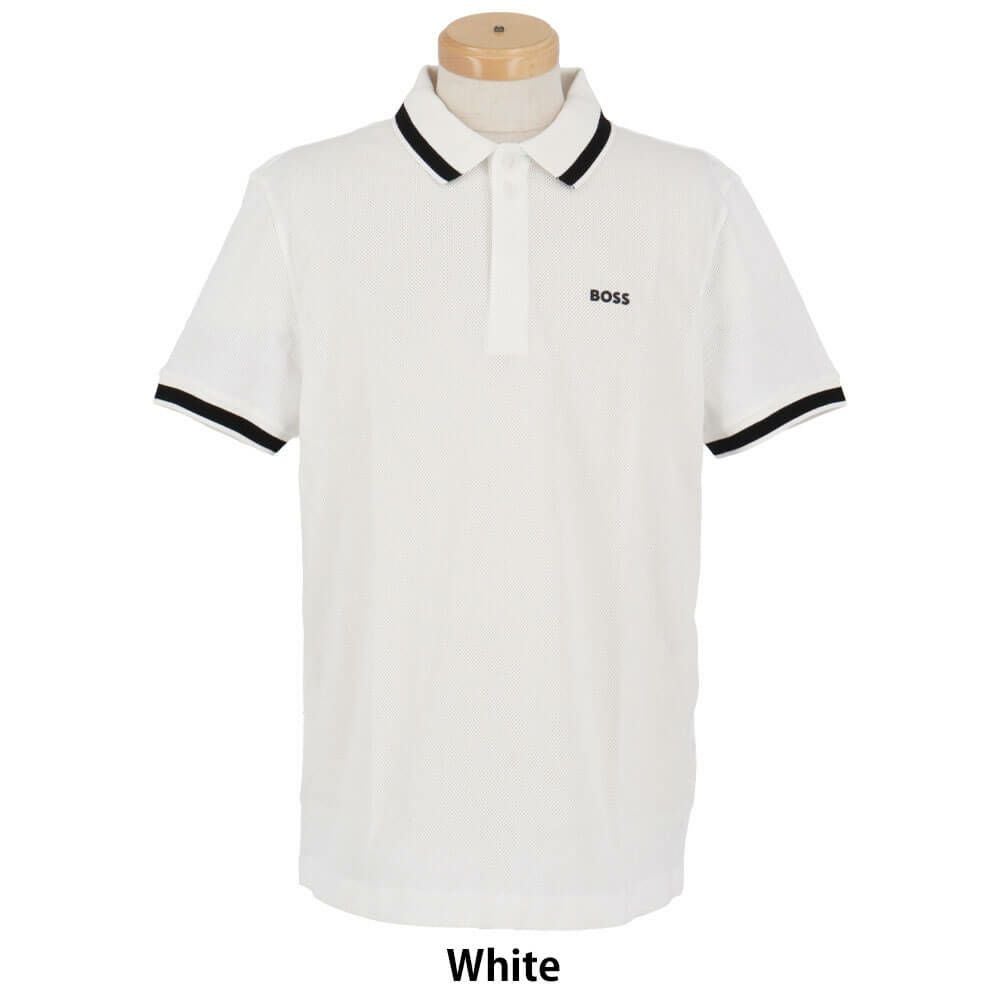 ボス BOSS　メッシュ地 半袖 ポロシャツ 50538160 画像4