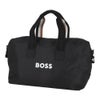 ボス BOSS　コントラストロゴ ホールドオール デタッチャブルストラップ　ボストンバッグ 50511942 001 Black Black