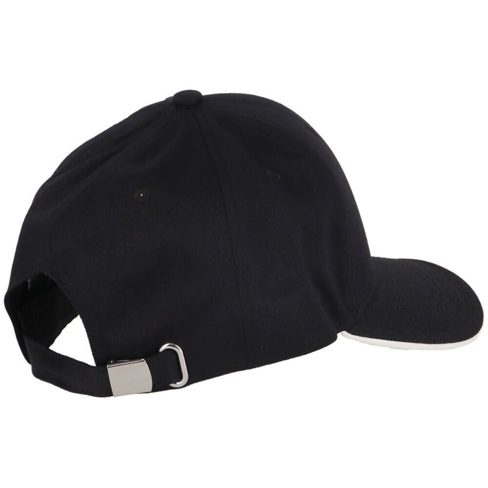 ボス BOSS　ロゴプリント コットンツイル キャップ 50519219 002　Black Black 画像3