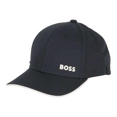 ボス BOSS　ロゴプリント コットンツイル キャップ 50519219 402 DarkBlue DarkBlue