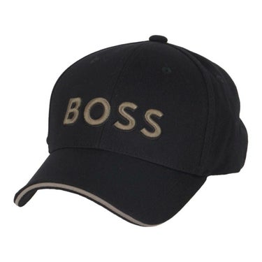 ボス BOSS　エンブロイダリー ロゴ キャップ 50519247 004 Black Black