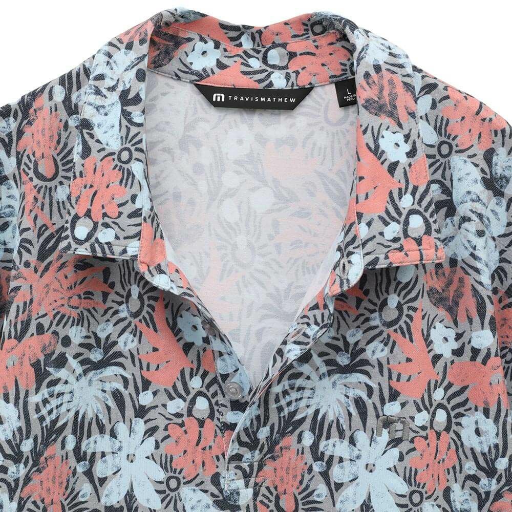 トラヴィスマシュー メンズ 総柄 半袖 ポロシャツ A40149J 2025年モデル 詳細4