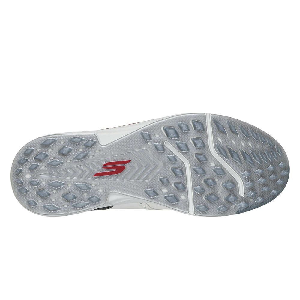 スケッチャーズ SKECHERS　GO GOLF スリップインズ プレステージ SL メンズ スパイクレス ゴルフシューズ 214126　2025年モデル ナチュラル/グレー（NTGY） 詳細3