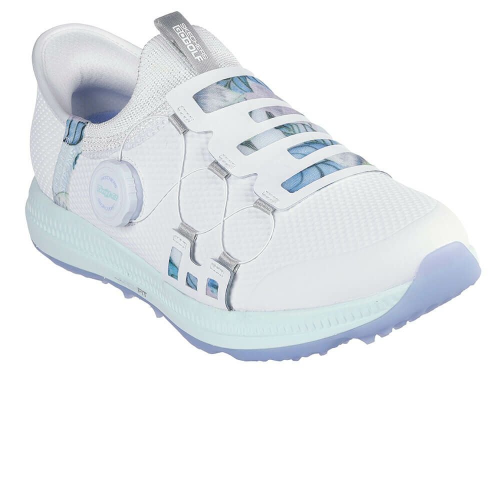 スケッチャーズ SKECHERS GO GOLF スリップインズ エリート ファイブ レディース スパイクレス ゴルフシューズ 123062 2025年モデル