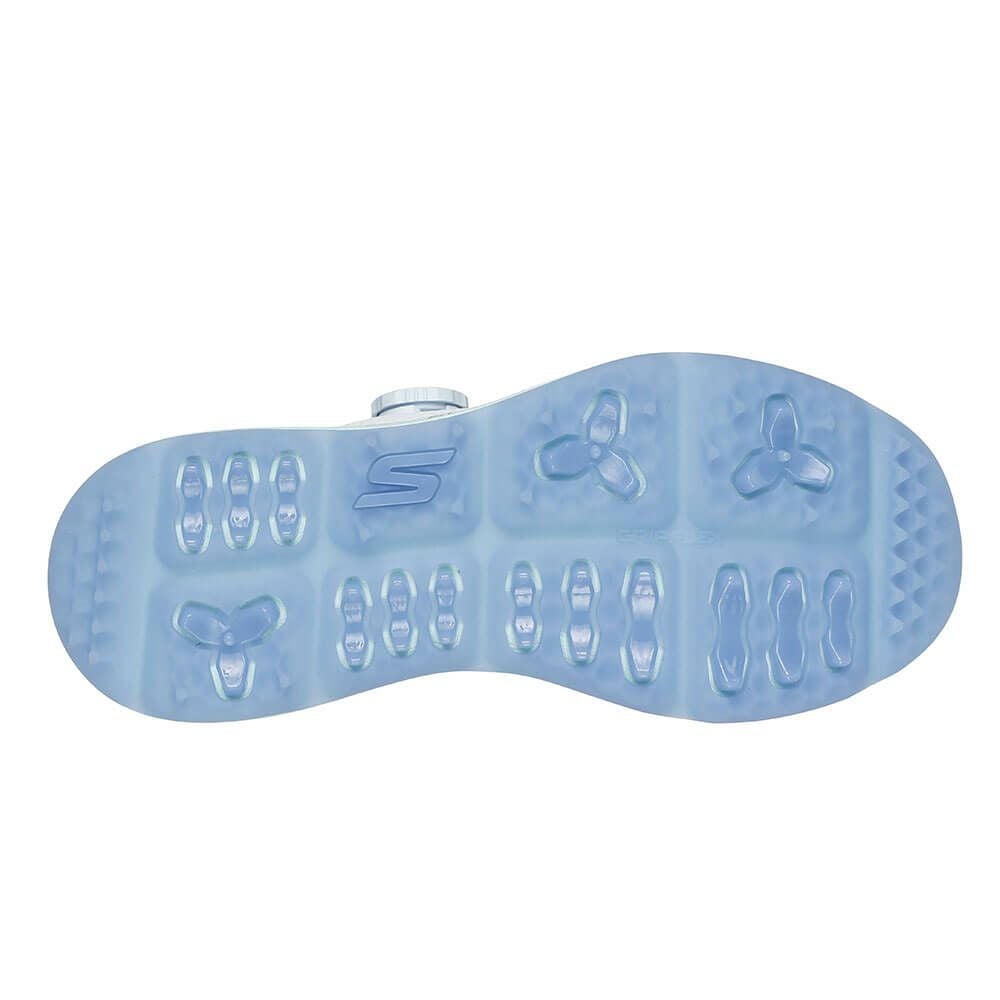 スケッチャーズ SKECHERS　GO GOLF スリップインズ エリート ファイブ レディース スパイクレス ゴルフシューズ 123062　2025年モデル ホワイト/マルチ（WMLT） 詳細3