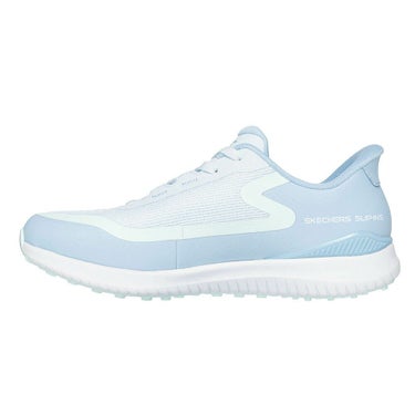 スケッチャーズ SKECHERS　GO GOLF スリップインズ フライト レディース スパイクレス ゴルフシューズ 123131 LTBL　2025年モデル ライトブルー（LTBL） 詳細2