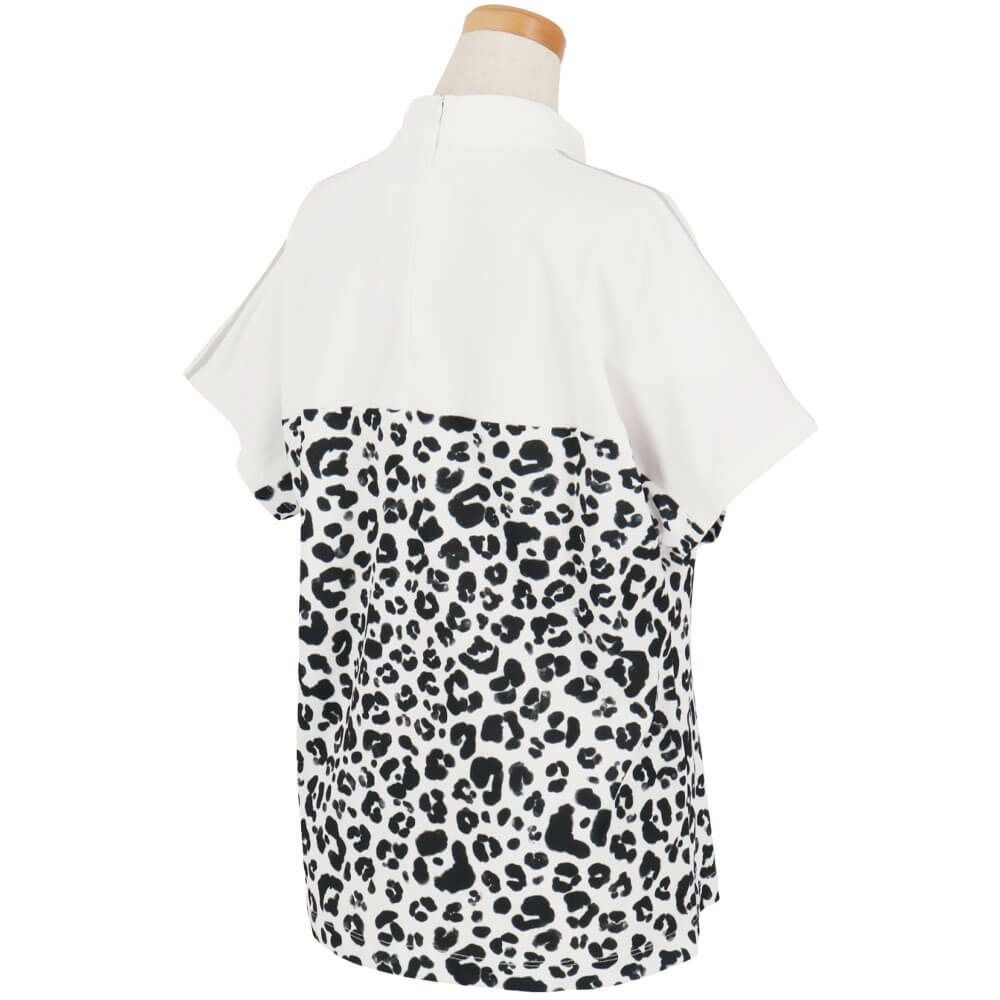 ジュン アンド ロペ JUN ＆ ROPE　レディース バイカラー 半袖 モックネック プルオーバー ERM35100　2025年モデル 詳細4