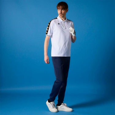 カッパ Kappa　メンズ 半袖 ポロシャツ 615-606 WT　2025年モデル 詳細2