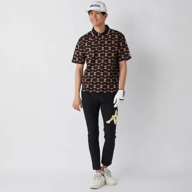 カッパ Kappa　メンズ 半袖 ポロシャツ 615-612 BK　2025年モデル 詳細4