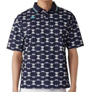 カッパ Kappa　メンズ 半袖 ポロシャツ 615-612 NV　2025年モデル ネイビー