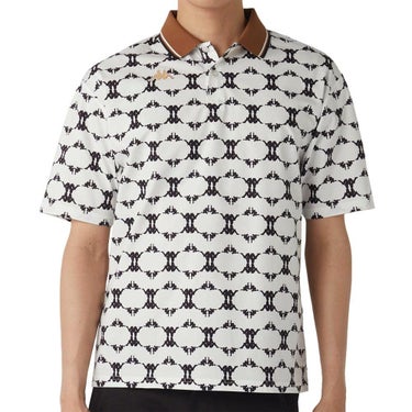 カッパ Kappa　メンズ 半袖 ポロシャツ 615-612 WT　2025年モデル ホワイト