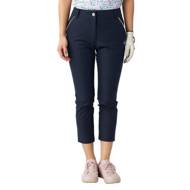 マリクレール marie claire　レディース 8WAYストレッチ 撥水 9分丈 パンツ 715-351 ネイビー　2025年モデル ネイビー