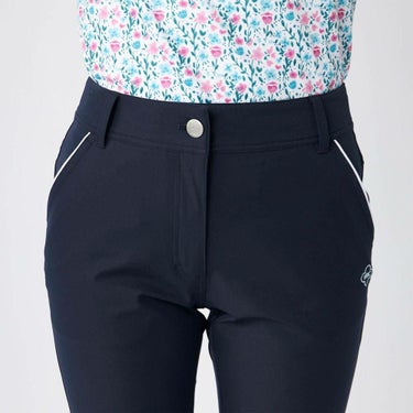 マリクレール marie claire　レディース 8WAYストレッチ 撥水 9分丈 パンツ 715-351 ネイビー　2025年モデル 詳細3