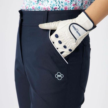 マリクレール marie claire　レディース 8WAYストレッチ 撥水 9分丈 パンツ 715-351 ネイビー　2025年モデル 詳細5