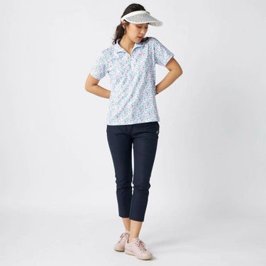 マリクレール marie claire　レディース 8WAYストレッチ 撥水 9分丈 パンツ 715-351 ネイビー　2025年モデル 詳細6