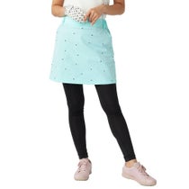 マリクレール marie claire　レディース 撥水 8WAYストレッチ レギンス一体型 スカート 715-352 ブルー　2025年モデル