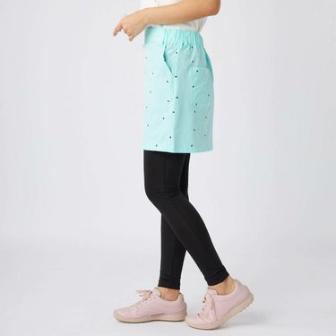 マリクレール marie claire　レディース 撥水 8WAYストレッチ レギンス一体型 スカート 715-352 ブルー　2025年モデル 詳細2