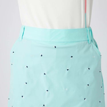 マリクレール marie claire　レディース 撥水 8WAYストレッチ レギンス一体型 スカート 715-352 ブルー　2025年モデル 詳細3