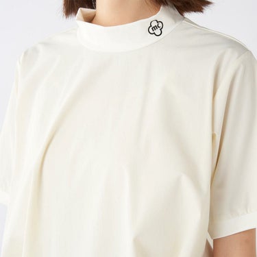 マリクレール marie claire　レディース 撥水 8WAYストレッチ 半袖 プルオーバー 715-656 ホワイト　2025年モデル 詳細3