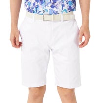 フィラ FILA　メンズ 撥水 エンボスプリント ツイル ショートパンツ 745-309 ホワイト　2025年モデル