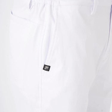 フィラ FILA　メンズ 撥水 エンボスプリント ツイル ショートパンツ 745-309 ホワイト　2025年モデル 詳細8