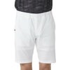 フィラ FILA　メンズ 遮熱 ロゴ刺繍 ストレッチ ショートパンツ 745-324-3 ホワイト　2025年モデル