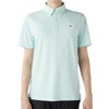 フィラ FILA　メンズ ロゴ刺繍 ストレッチ 半袖 ボタンダウン ポロシャツ 745-606 ライトブルー　2025年モデル