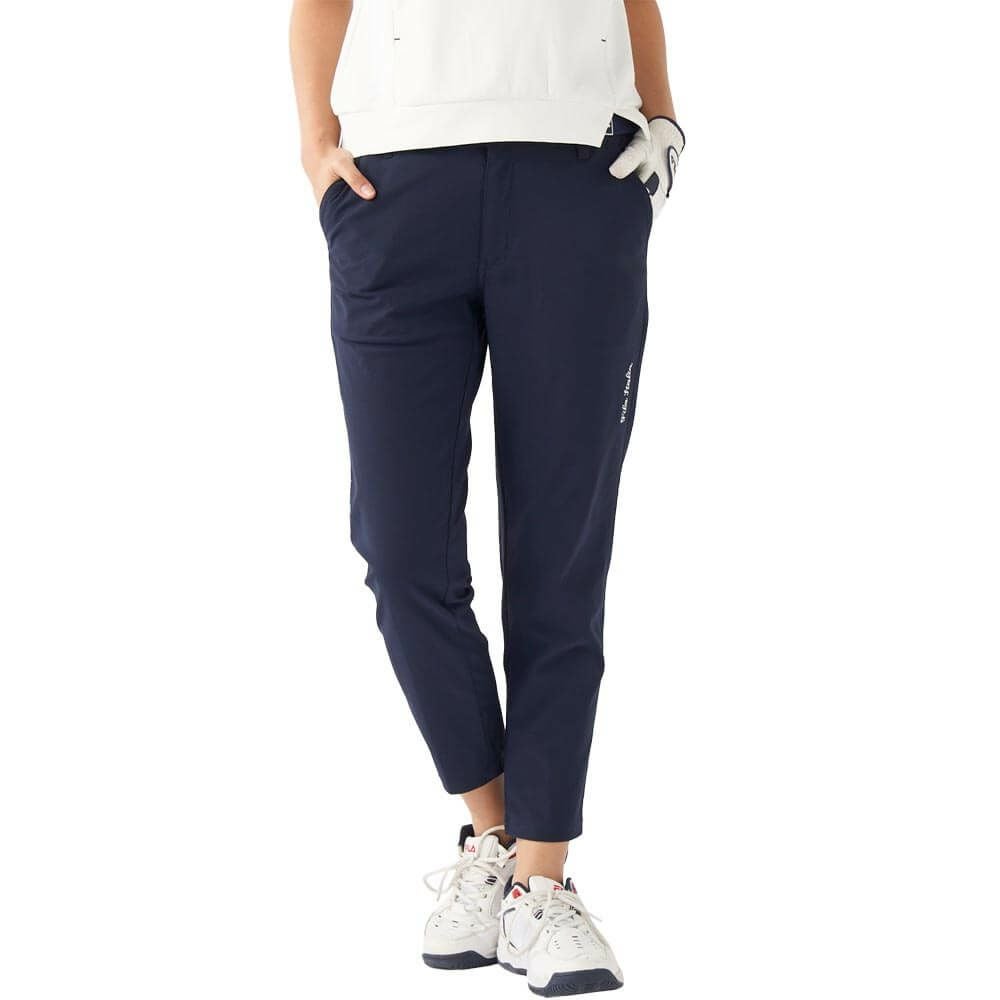 フィラ FILA　レディース 8WAYストレッチ 接触冷感 ロングパンツ 755-306 ネイビー　2025年モデル