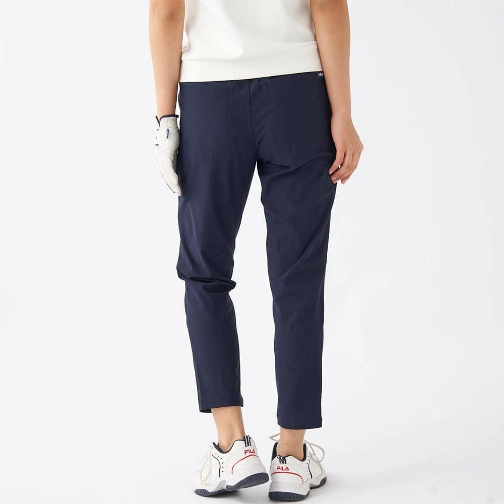 フィラ FILA　レディース 8WAYストレッチ 接触冷感 ロングパンツ 755-306 ネイビー　2025年モデル 詳細2