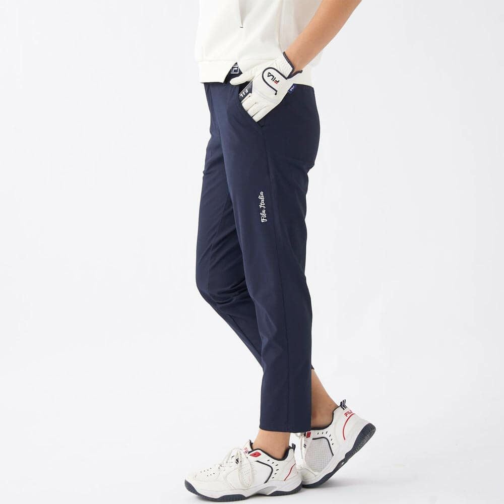 フィラ FILA　レディース 8WAYストレッチ 接触冷感 ロングパンツ 755-306 ネイビー　2025年モデル 詳細3