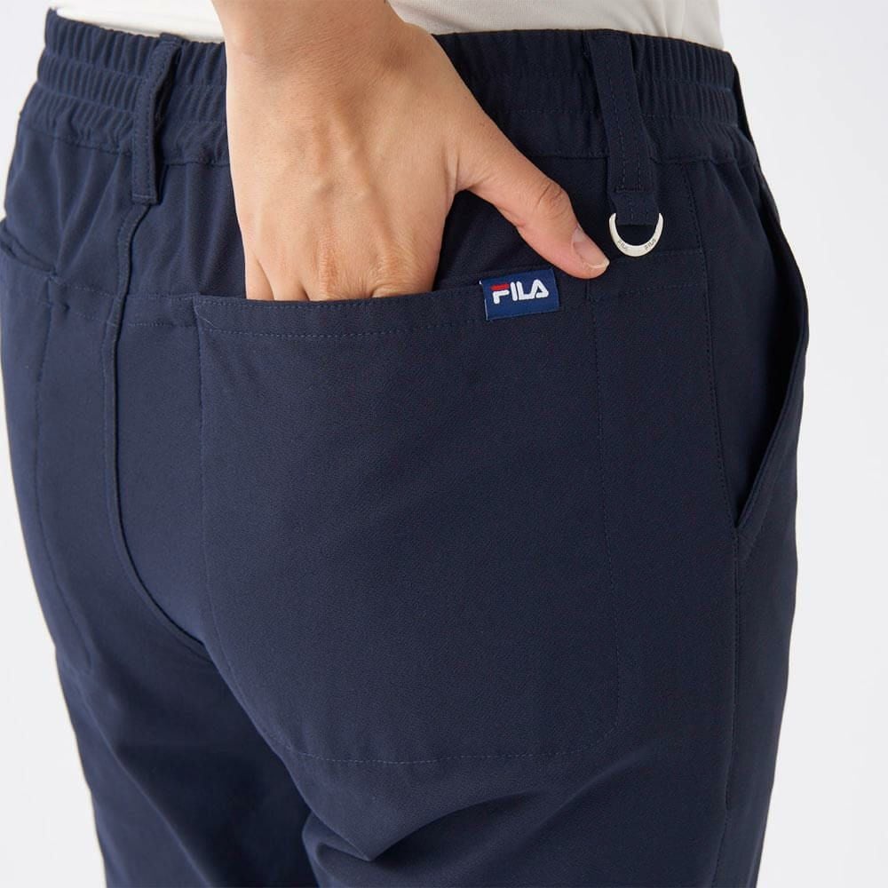 フィラ FILA　レディース 8WAYストレッチ 接触冷感 ロングパンツ 755-306 ネイビー　2025年モデル 詳細5