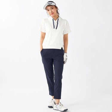 フィラ FILA　レディース 8WAYストレッチ 接触冷感 ロングパンツ 755-306 ネイビー　2025年モデル 詳細9