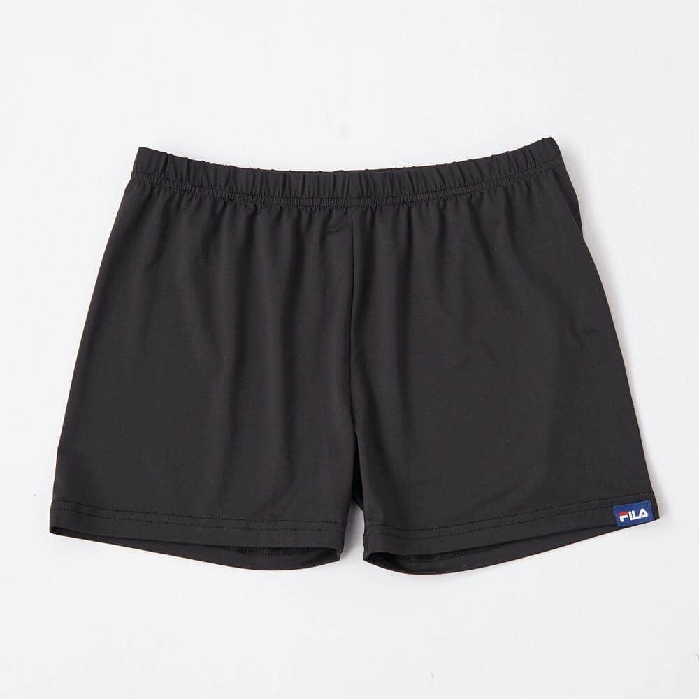 フィラ FILA　レディース 配色切替 部分メッシュ インナーパンツ付き スカート 755-343 ブラック　2025年モデル 詳細9