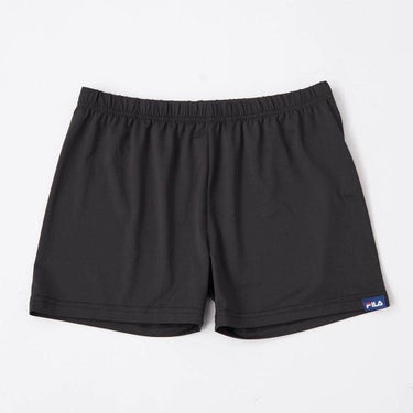 フィラ FILA　レディース 配色切替 部分メッシュ インナーパンツ付き スカート 755-343 ブラック　2025年モデル 詳細9