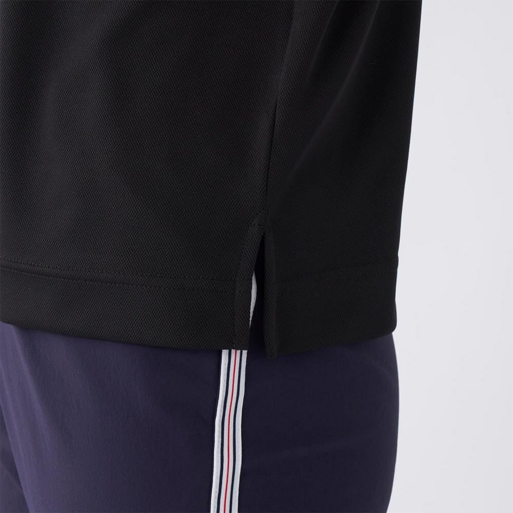 フィラ FILA　レディース ロゴデザイン ハート バックプリント 半袖 ポロシャツ 755-615 ブラック　2025年モデル 詳細6