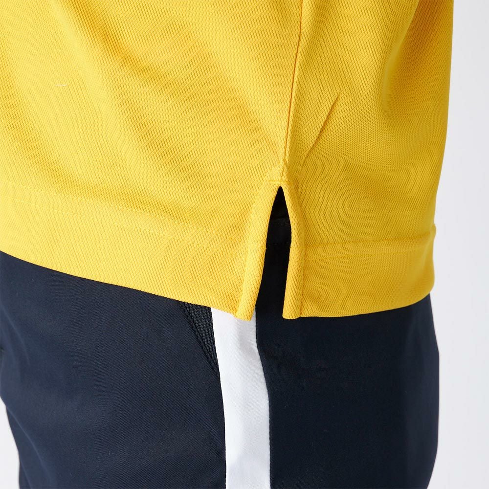 フィラ FILA　レディース ロゴデザイン ハート バックプリント 半袖 ポロシャツ 755-615 イエロー　2025年モデル 詳細6