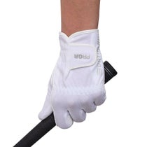 プロギア PRGR　DRY HAND ドライハンド　メンズ ゴルフグローブ DH-253 W ホワイト