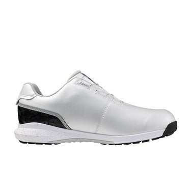 ミズノ MIZUNO　ネクスライトエナジー ボア メンズ スパイクレス ゴルフシューズ 51GQ2550 10 ホワイト×ブラックカモ　2025年モデル 詳細2