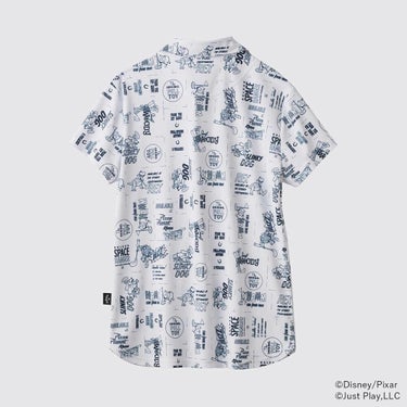 キャロウェイ Callaway　レディース トイ・ストーリー キャロウェイコレクション 総柄 半袖 ポロシャツ C25134231 1030 ホワイト　2025年モデル 詳細2